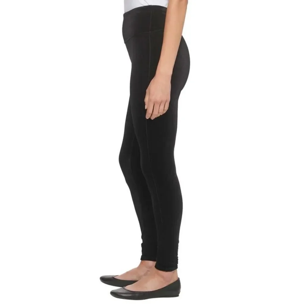 Andrew Marc Ladies' Velvet Legging, Black